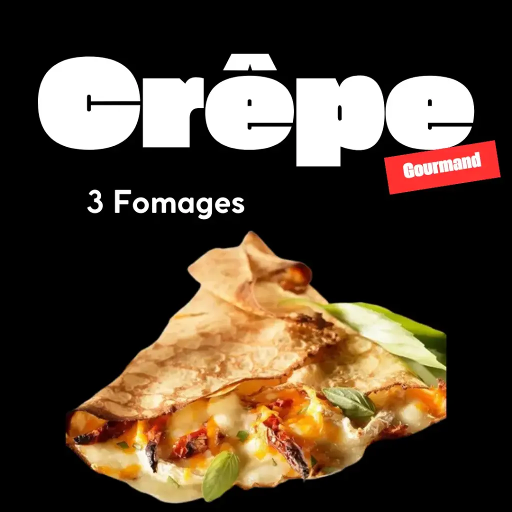 Crèpe 3 Fromages