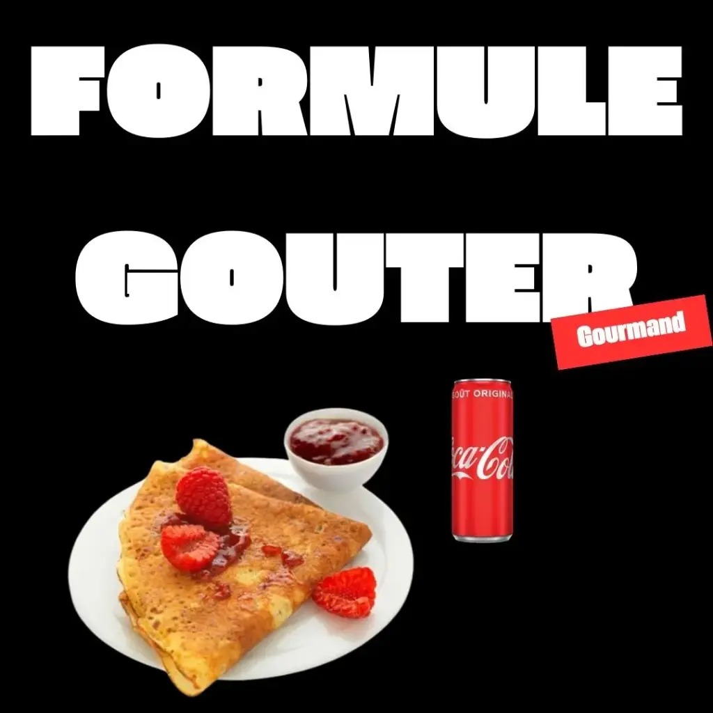 Formule crepe Confiture + boisson