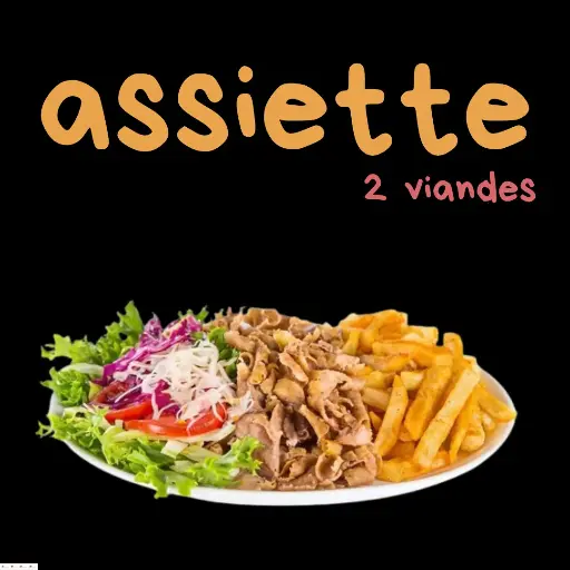 Assiette 2 viandes