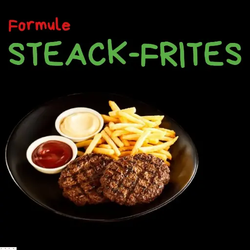 Menu Steack frites