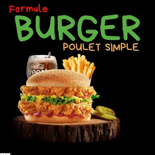 Menu Hamburger POULET
